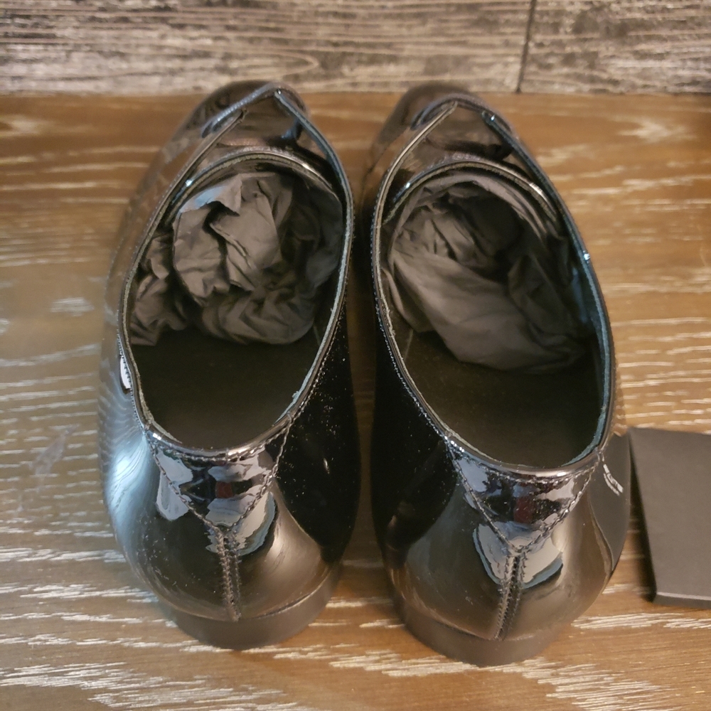 Saint Laurent patent  leather lace up shoe Size 43 **READ DETAILS - Picture 5 of 10